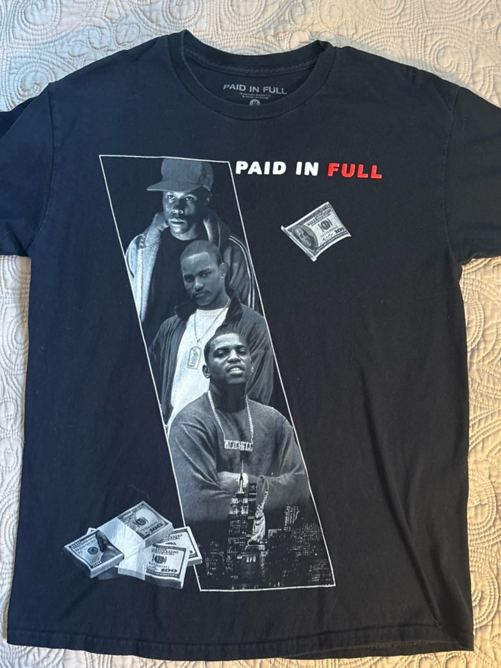 Paid In Full Graphic Tee - Black